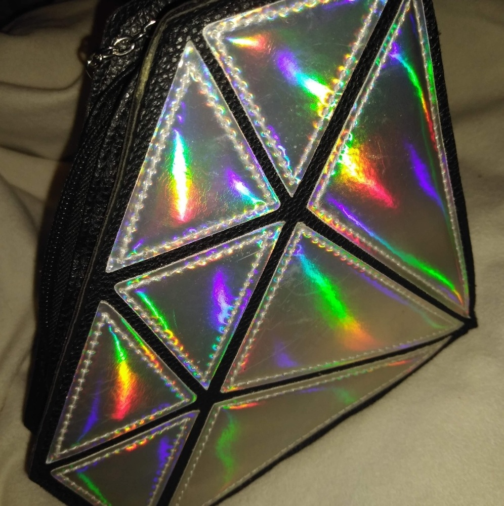Halographic Diamond crossbody